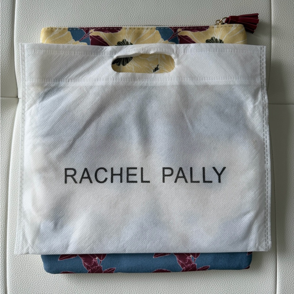 Rachel Pally Cream and Floral Reversible Clutch - Picture 4 of 8